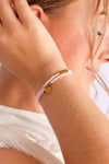 Clara Stretch Bracelet Set in Ballet Pink