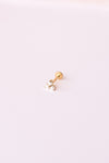 Pearl Trio Flat Back Stud