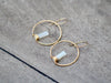 Sunrise Earrings - Moonstone