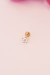 Daisy Flat Back Stud