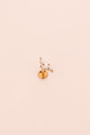 Vine Flat Back Stud
