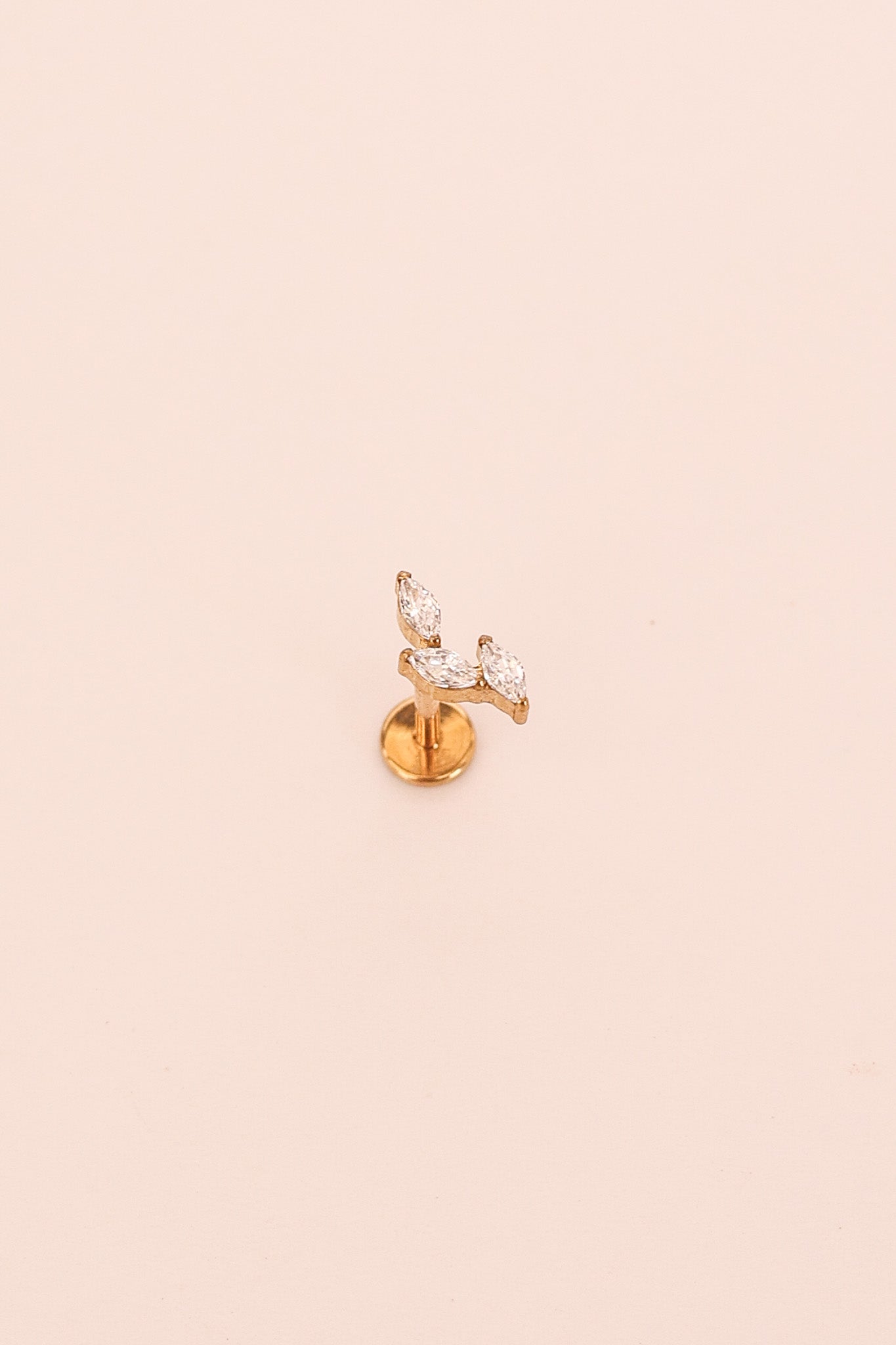 Vine Flat Back Stud