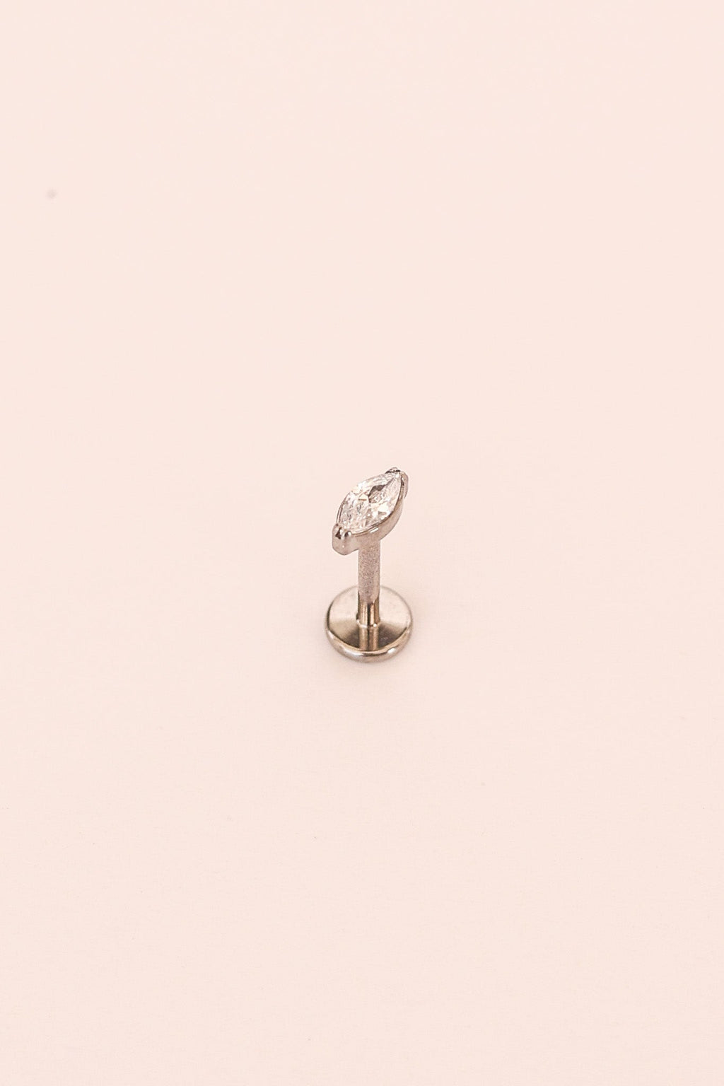 Marquise Flat Back Stud