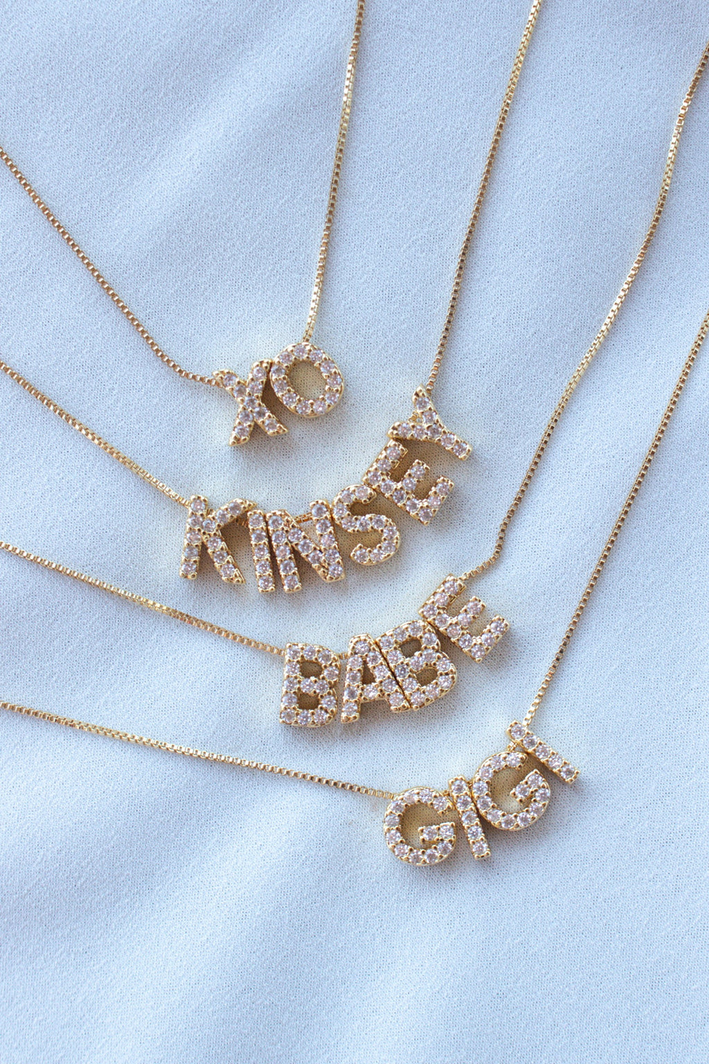 LUX Letter Slide Charms