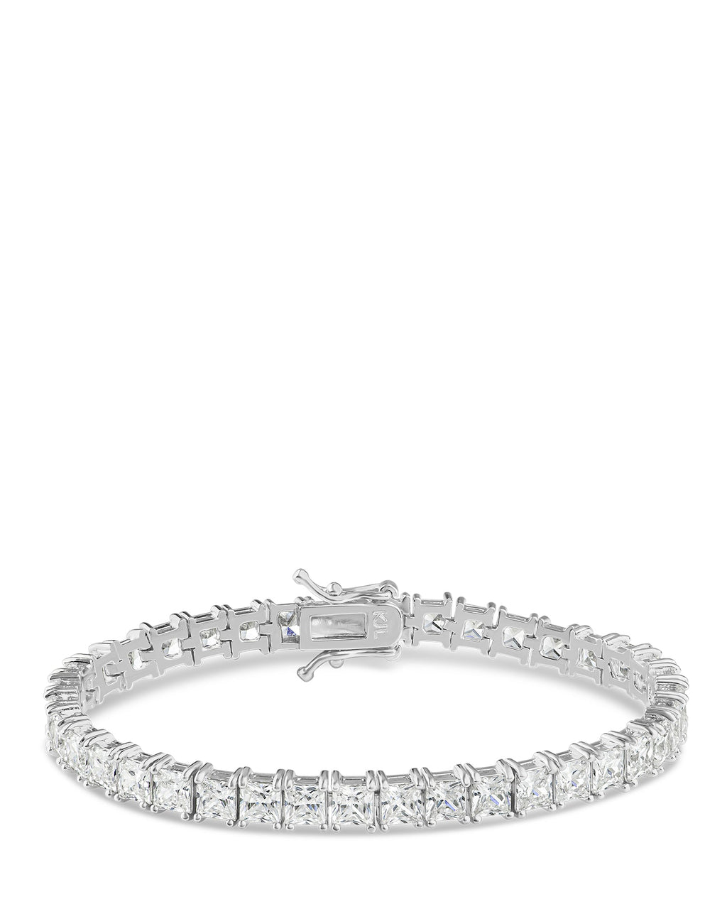 Classic Princess Cut Tennis Bracelet