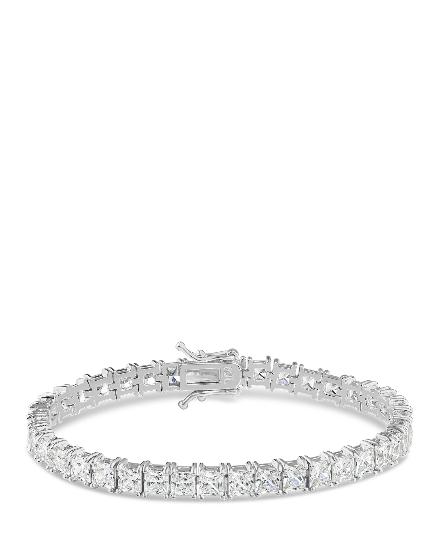 Princess Cut Tennis Bracelet