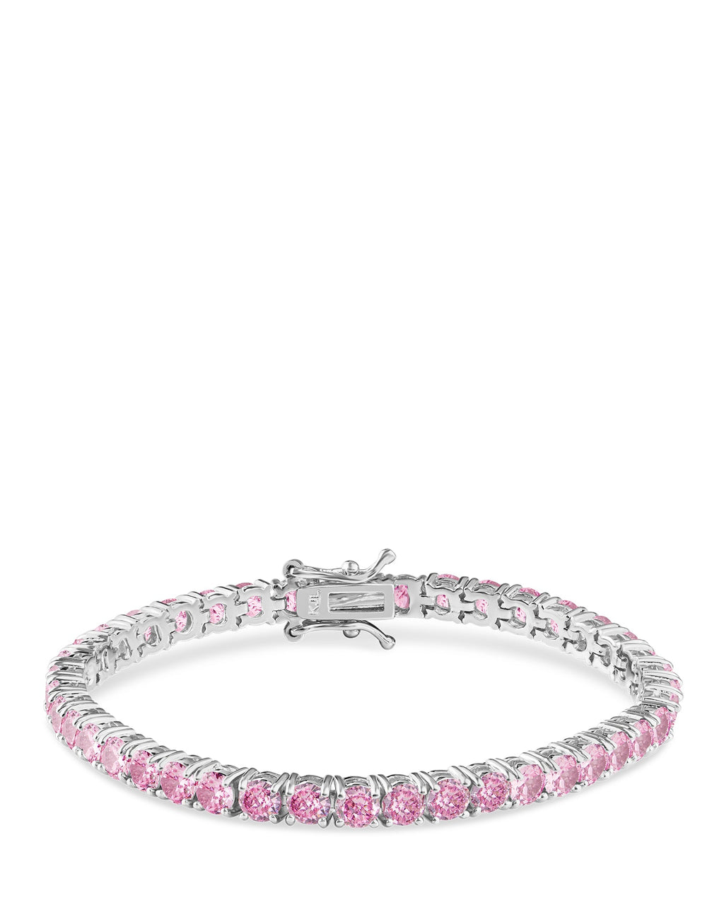 Classic Pink Tennis Bracelet