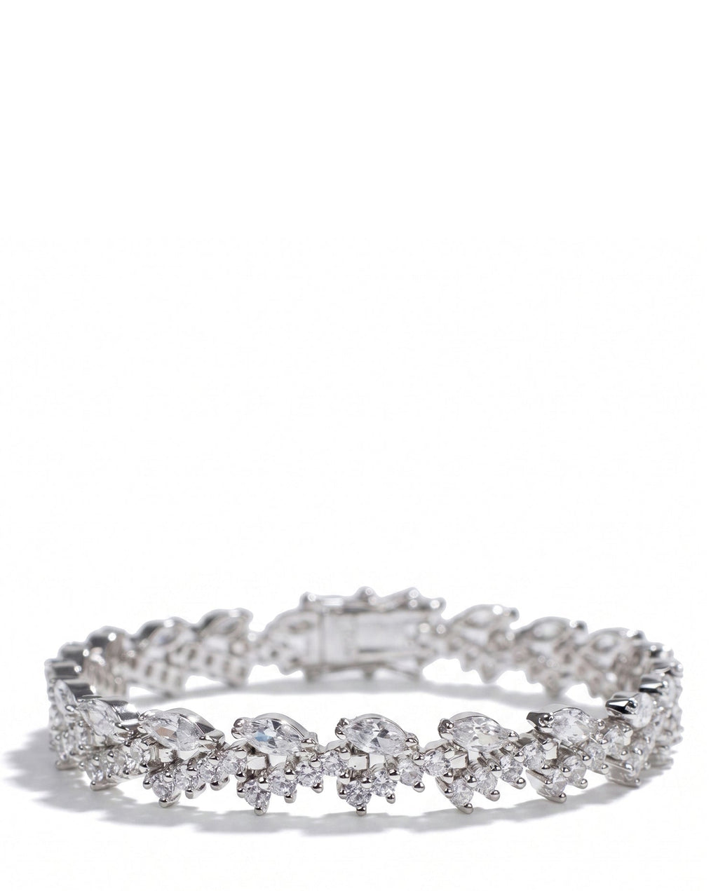 Round and Marquise CZ Bracelet