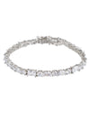 Mixed CZ Tennis Bracelet