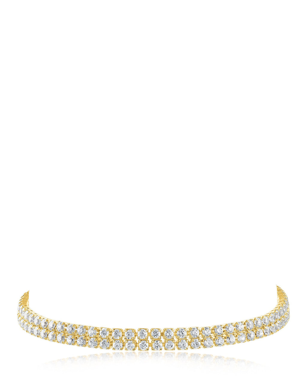 Pave Double Row Bracelet