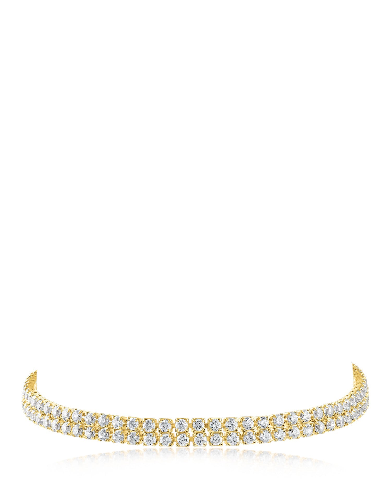 Pave Double Row Bracelet