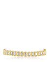 Emerald CZ Bezel Set Tennis Bracelet