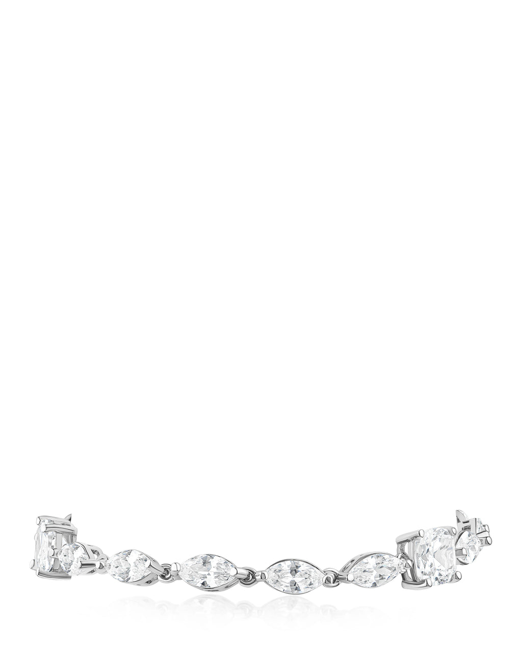 Marquis and Cushion CZ Bracelet