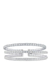 Triple Row CZ Cuff
