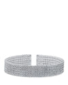 Pave CZ Multi Row Bracelet