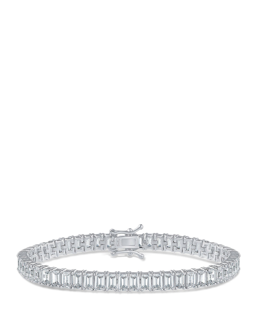 Emerald CZ Tennis Bracelet