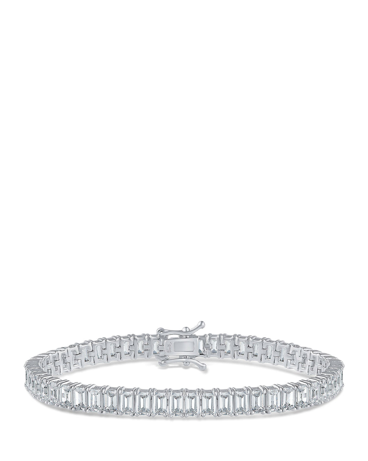 Emerald CZ Tennis Bracelet