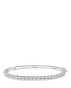 Graduated Round CZ Bangle