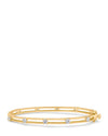 Round CZ Station Bracelet