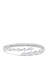 Marquise CZ Hinged Bracelet