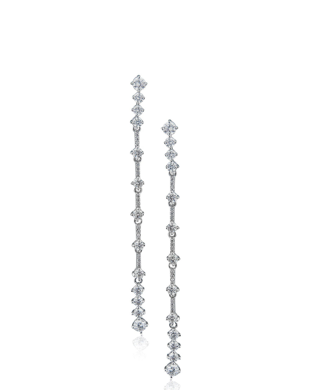 Linear Drop  Earrings