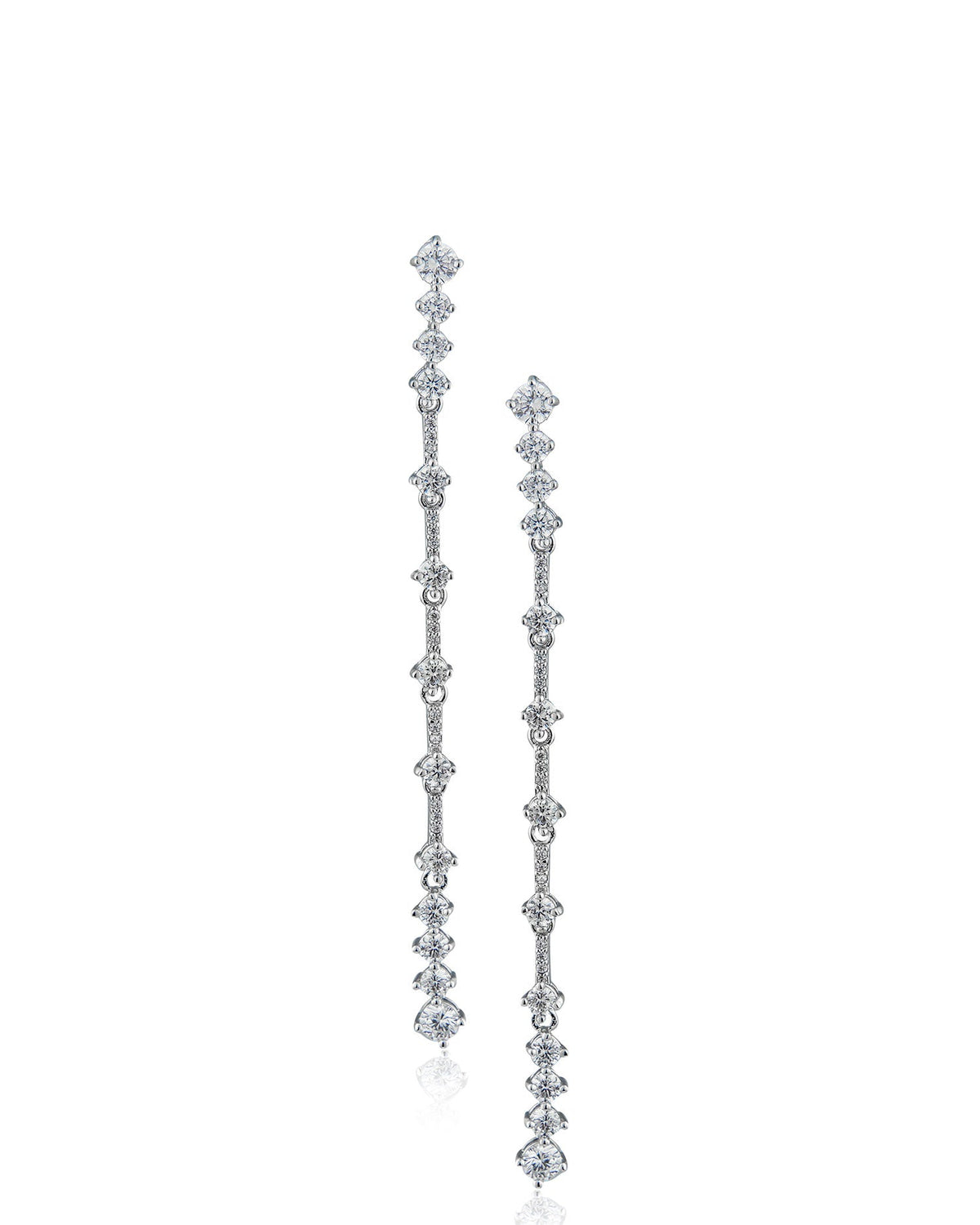 Linear Drop  Earrings