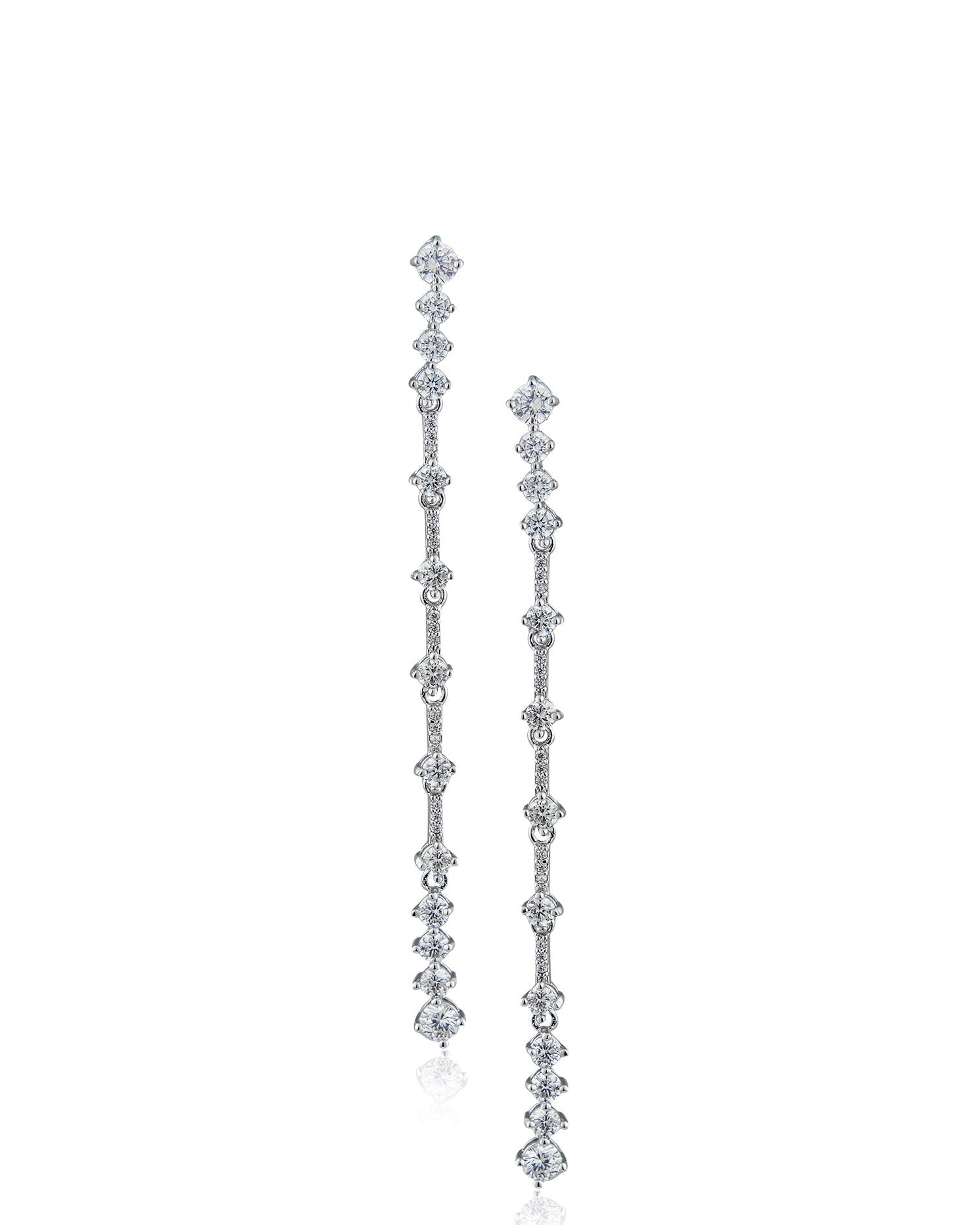 Linear Drop  Earrings