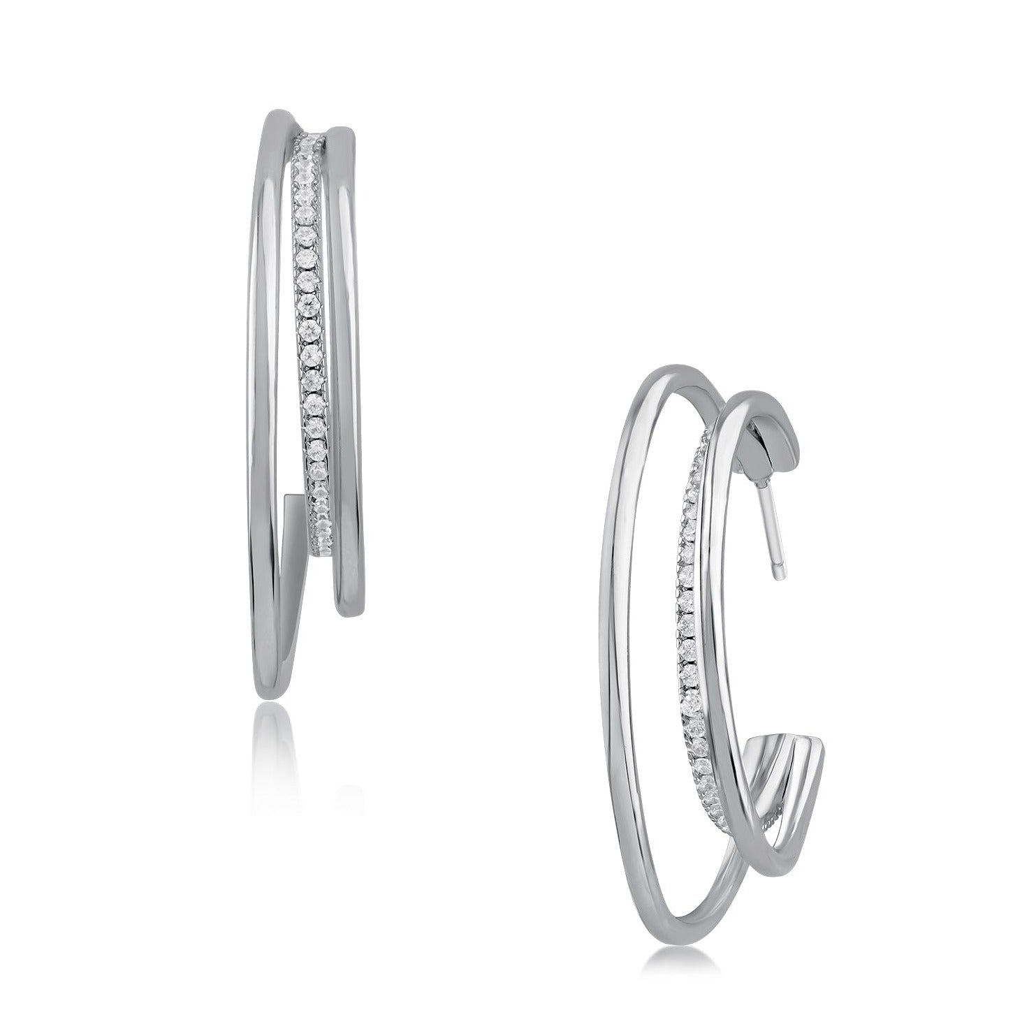Triple Hoop Earrings