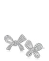 Pave Bow Earrings