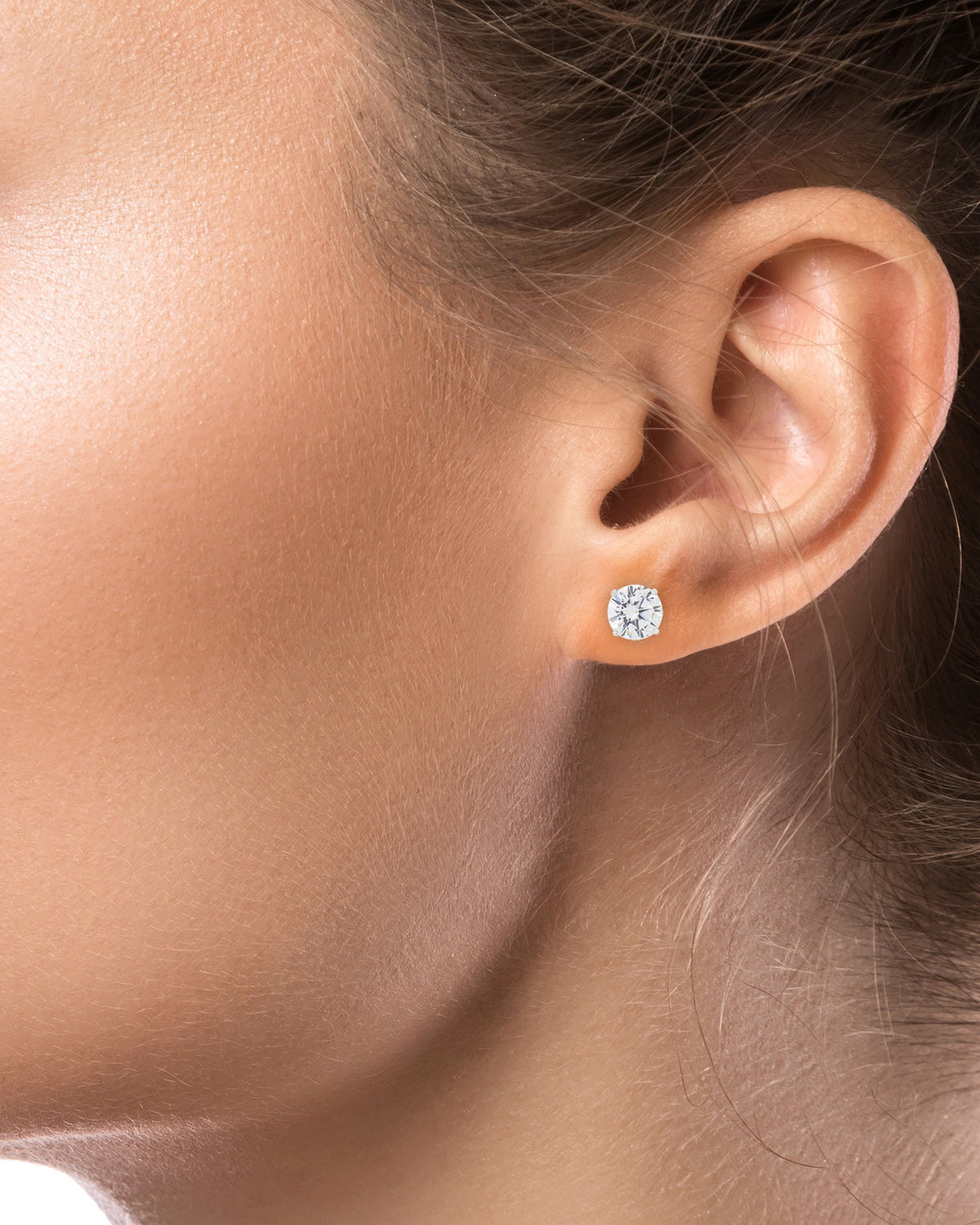 Classic Pierced Stud Earrings