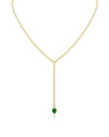Pear Drop Y-Necklace