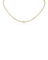 Bezel Station Tennis Necklace