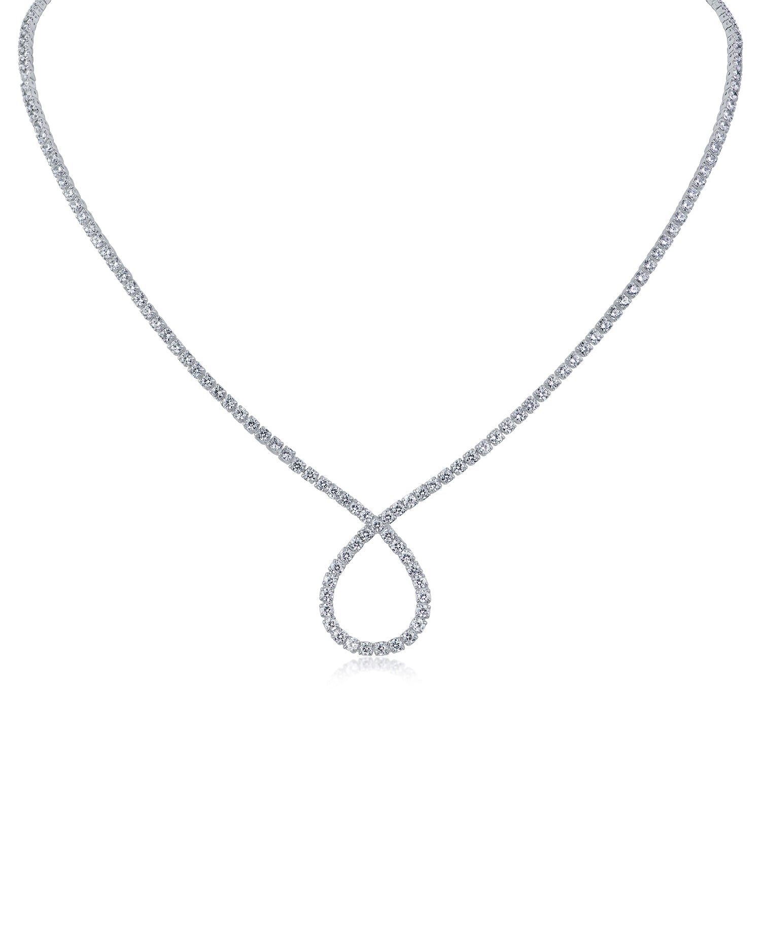 Infinity Tennis Necklace