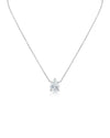 Pear Drop Solitaire Necklace