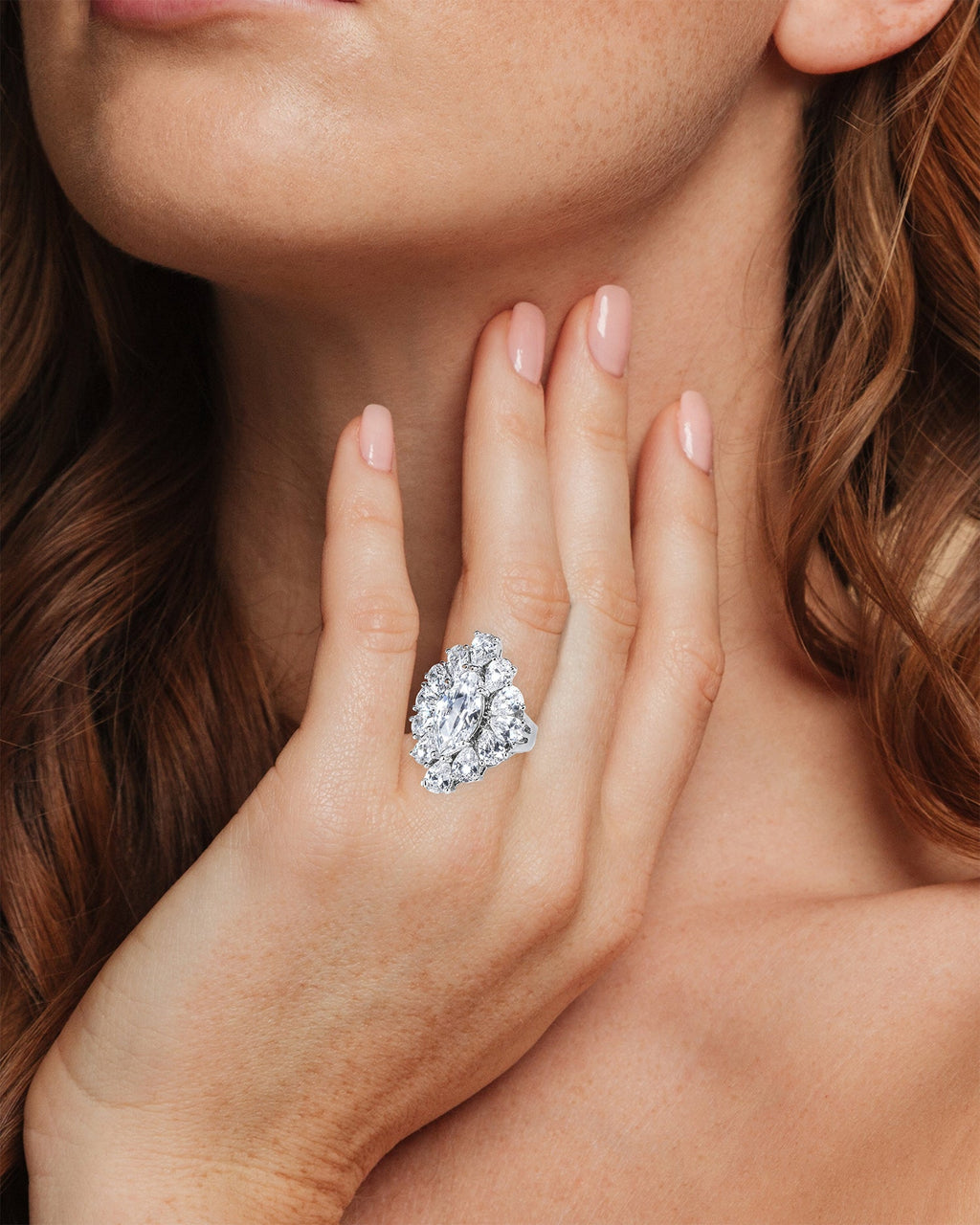 Marquise CZ Ring