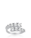 Round CZ Wrap Ring