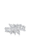 Marquise and Pear CZ Ring