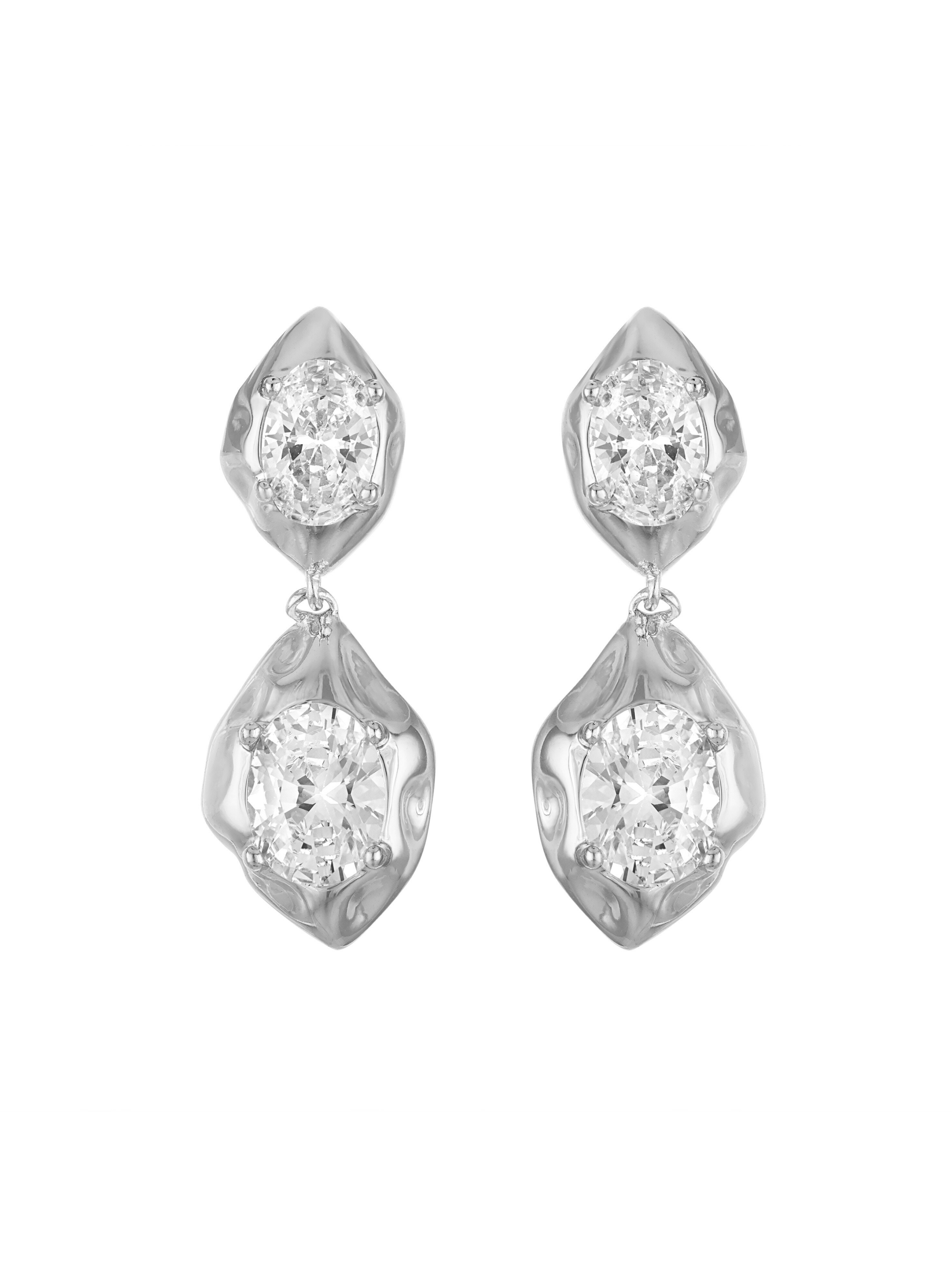 Kalynn Drop Earring Silver