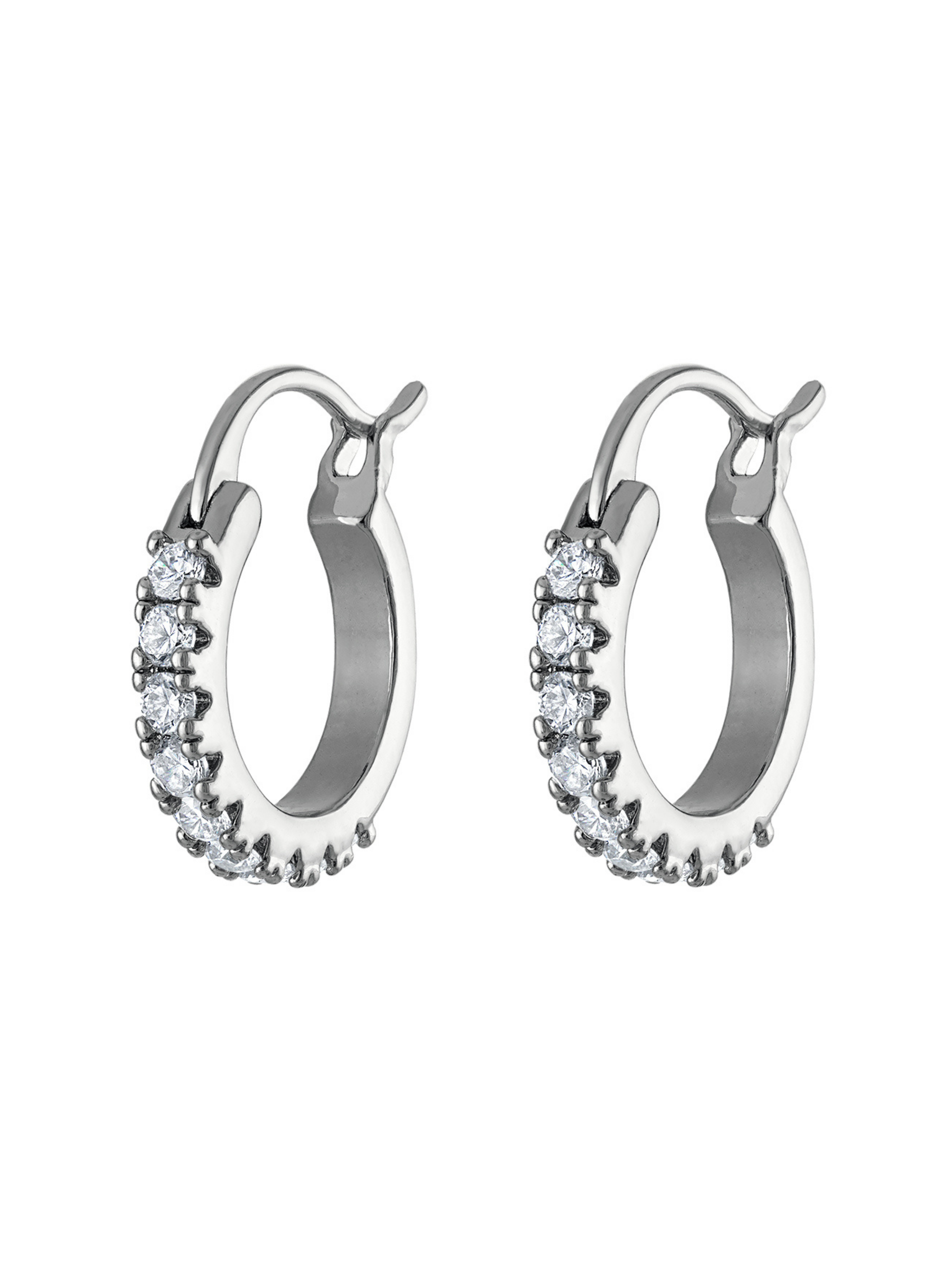 Lane Hoop Mini Silver