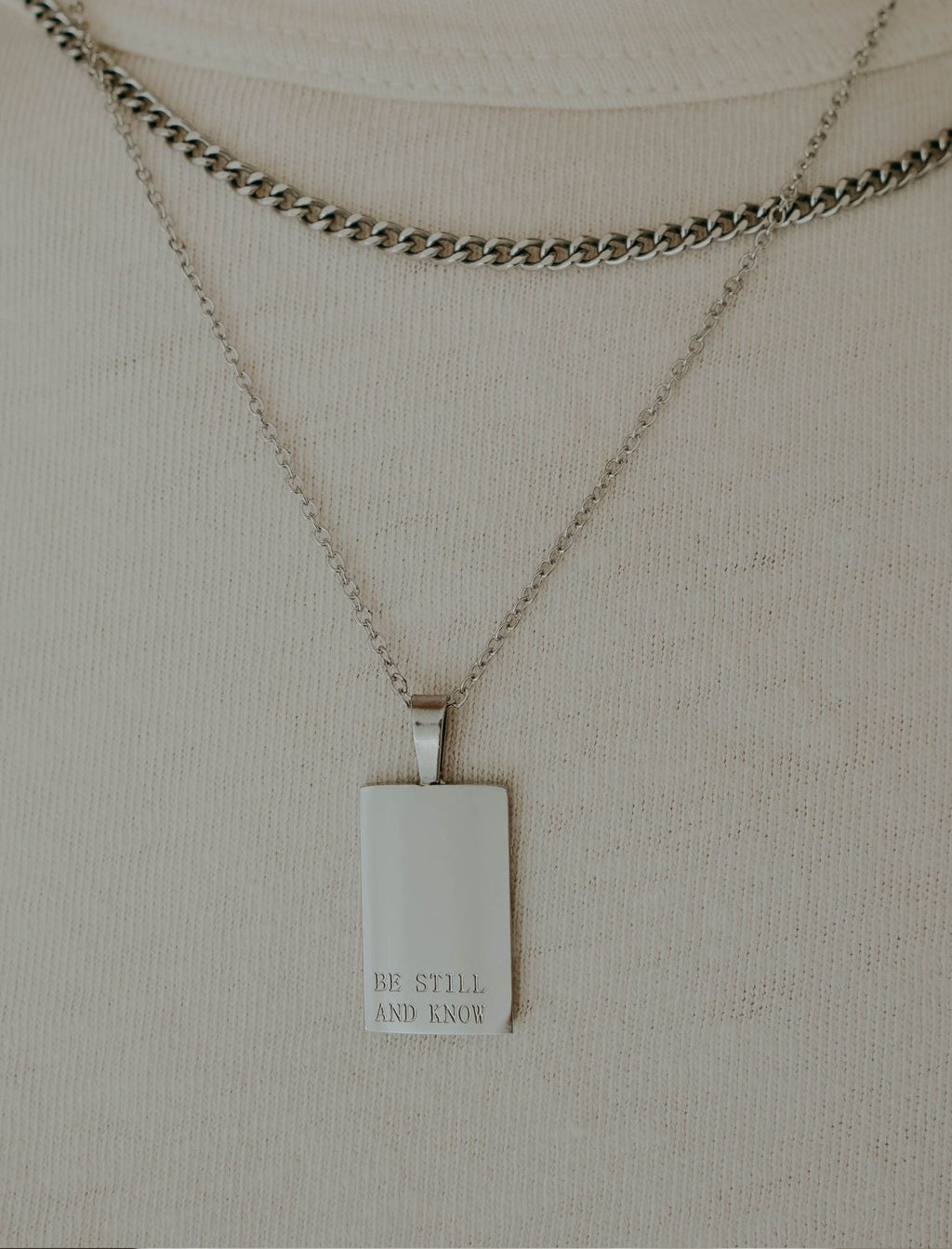 Necklace: Be Still and Know