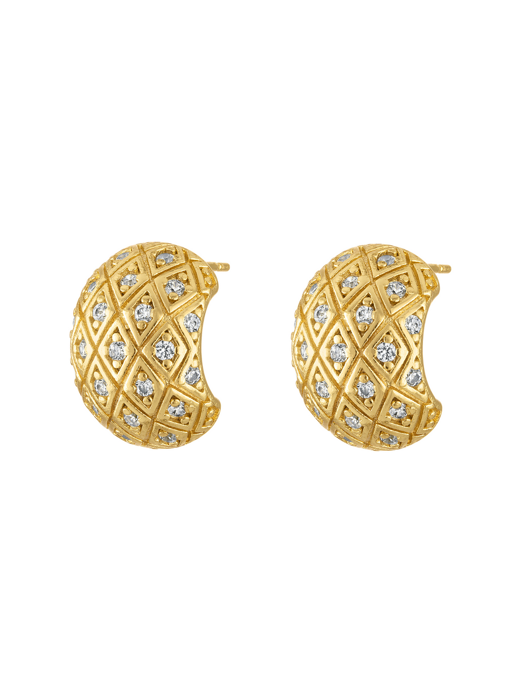 Lono Quilted Earring