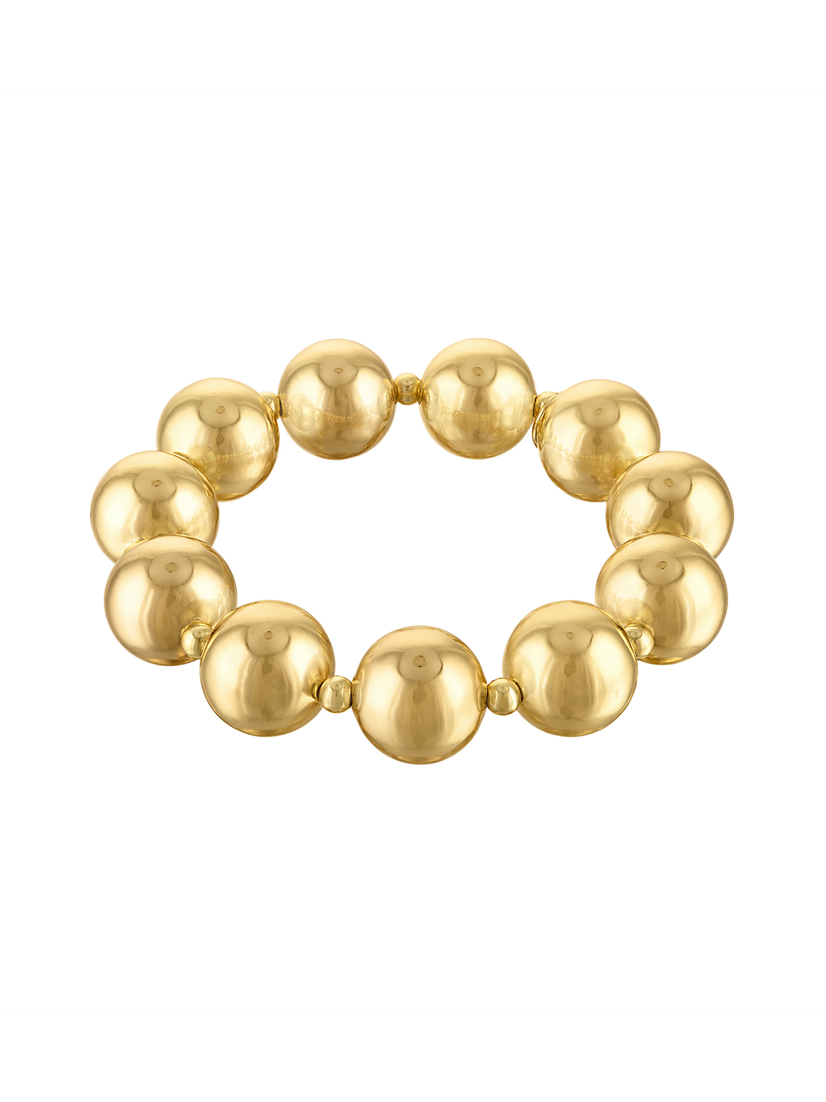 Maren Bold Bead Stretch Bracelet