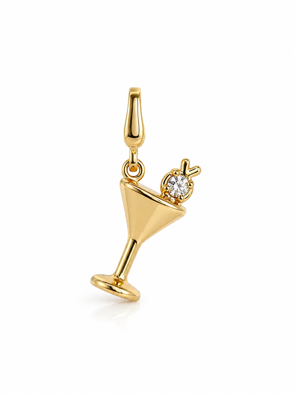 Martini Clip Charm