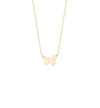 Mini Diamond Butterfly Necklace