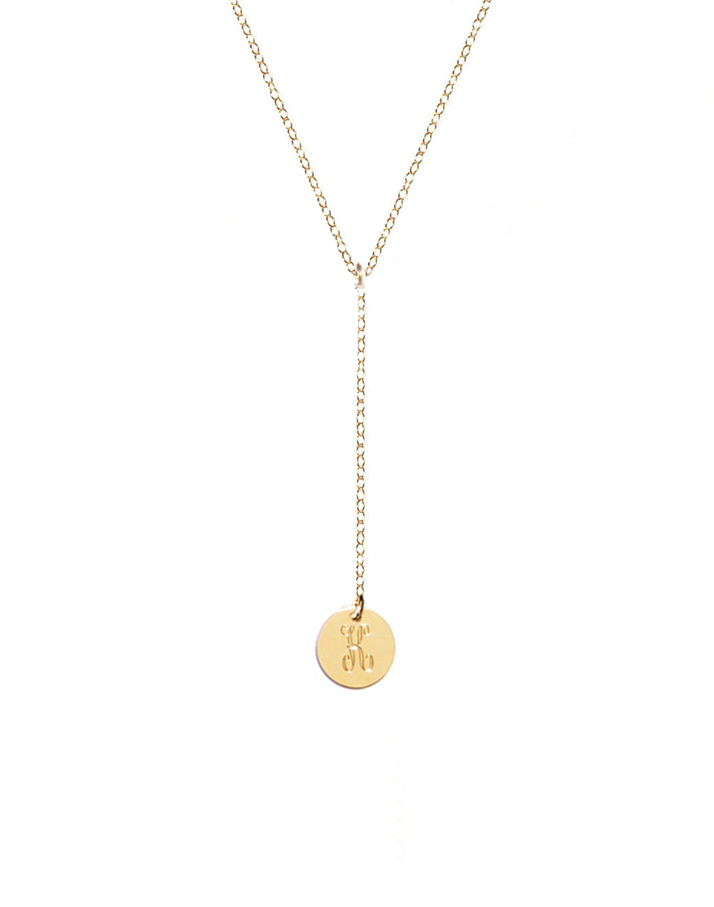 Cascade Initial Necklace