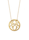 XOXO Circle Necklace