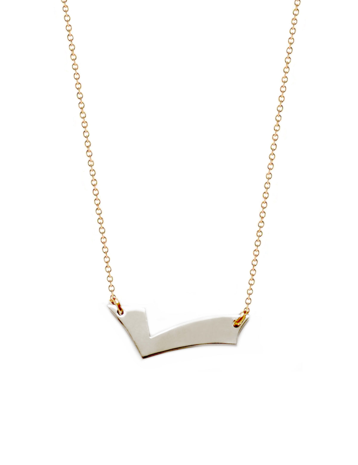 Mini Check Necklace
