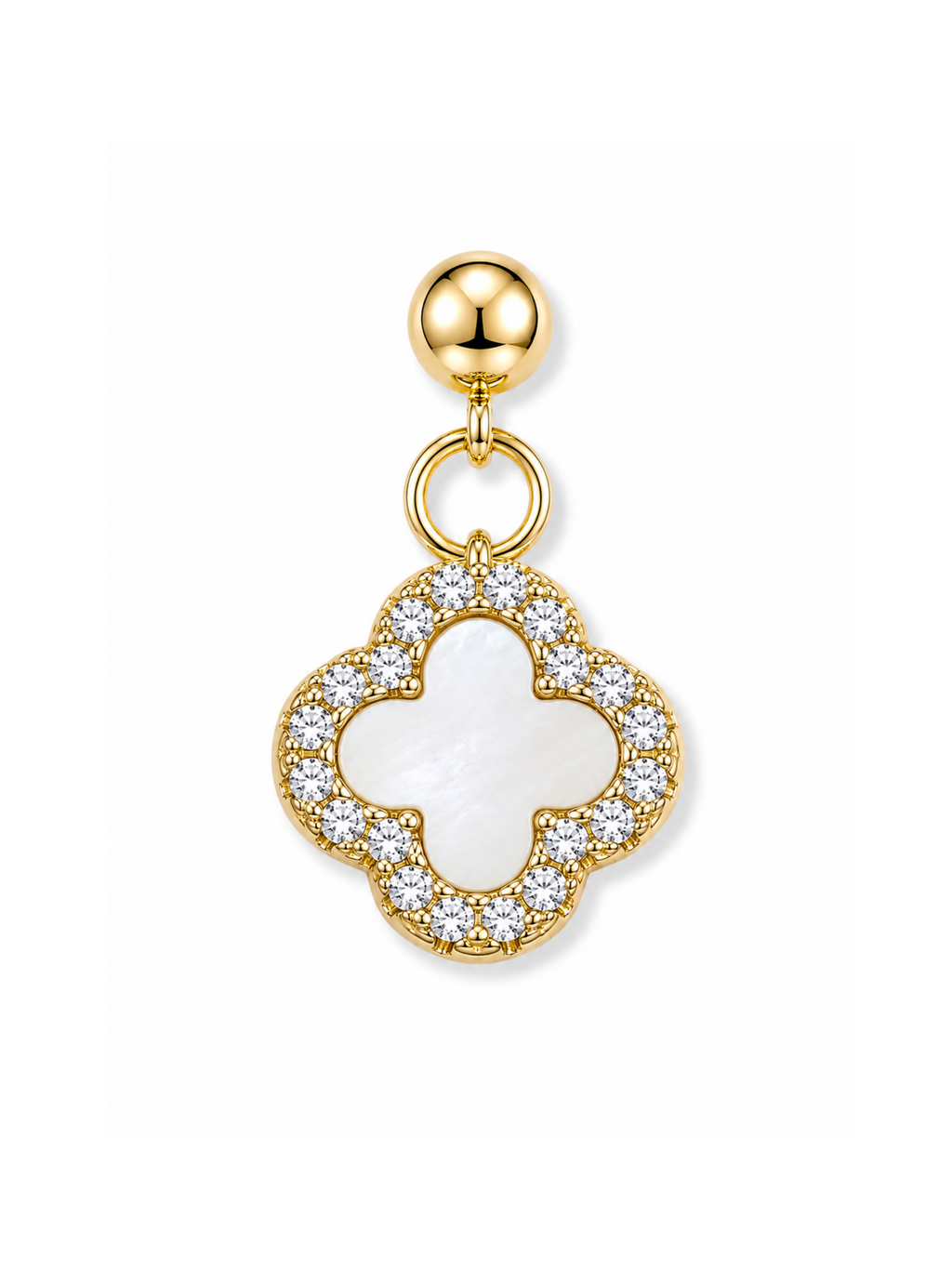 Quatrefoil Grip Charm
