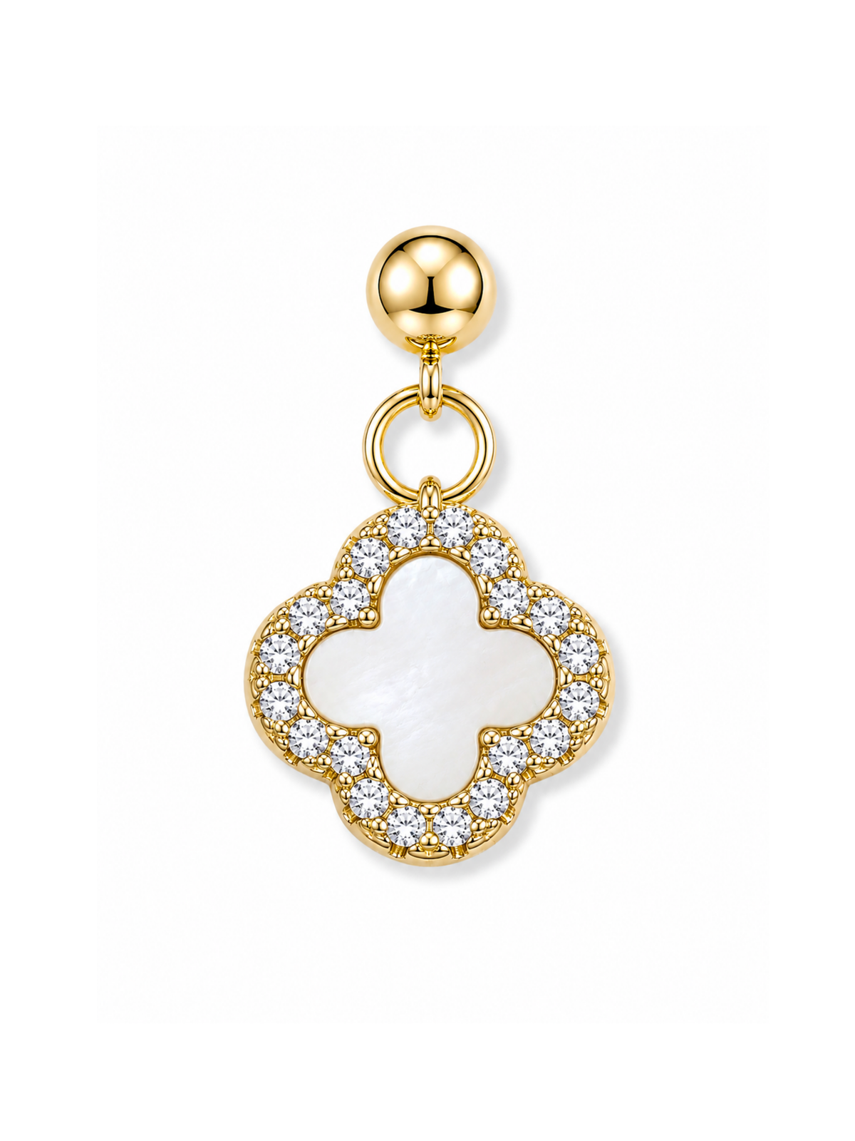 Quatrefoil Grip Charm