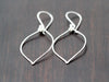 Silver Leaf Earrings